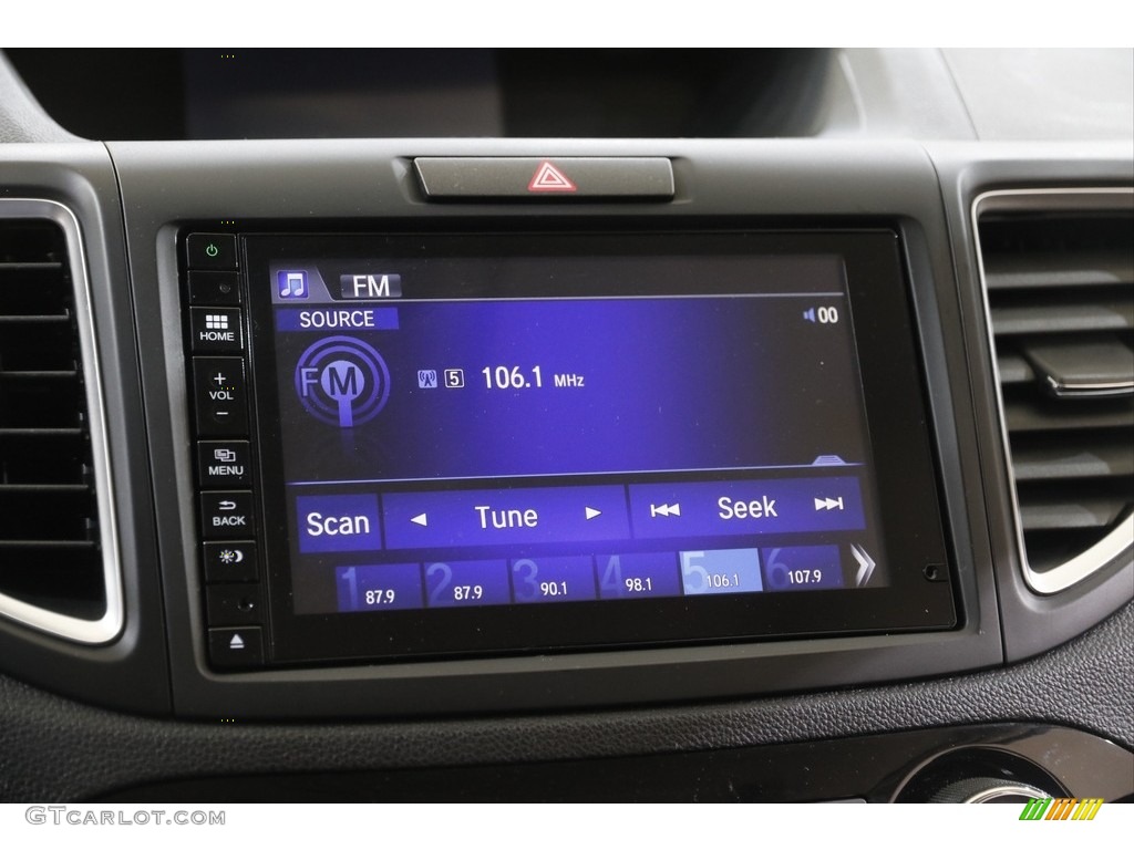 2016 CR-V EX AWD - Crystal Black Pearl / Black photo #15