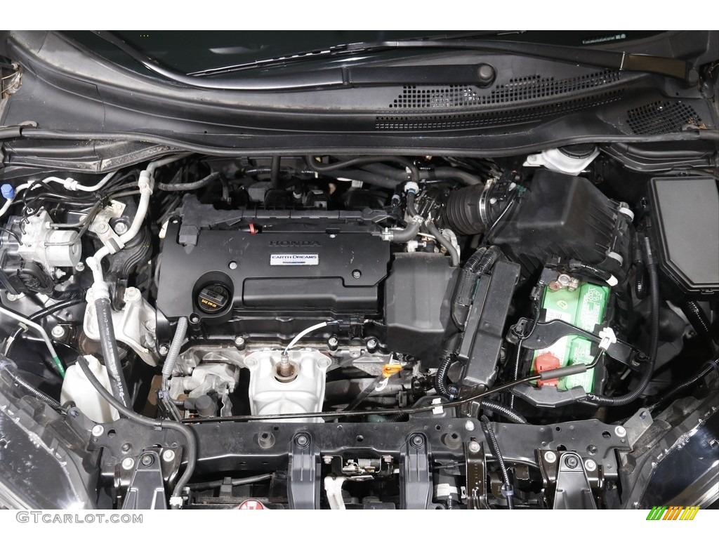 2016 CR-V EX AWD - Crystal Black Pearl / Black photo #23