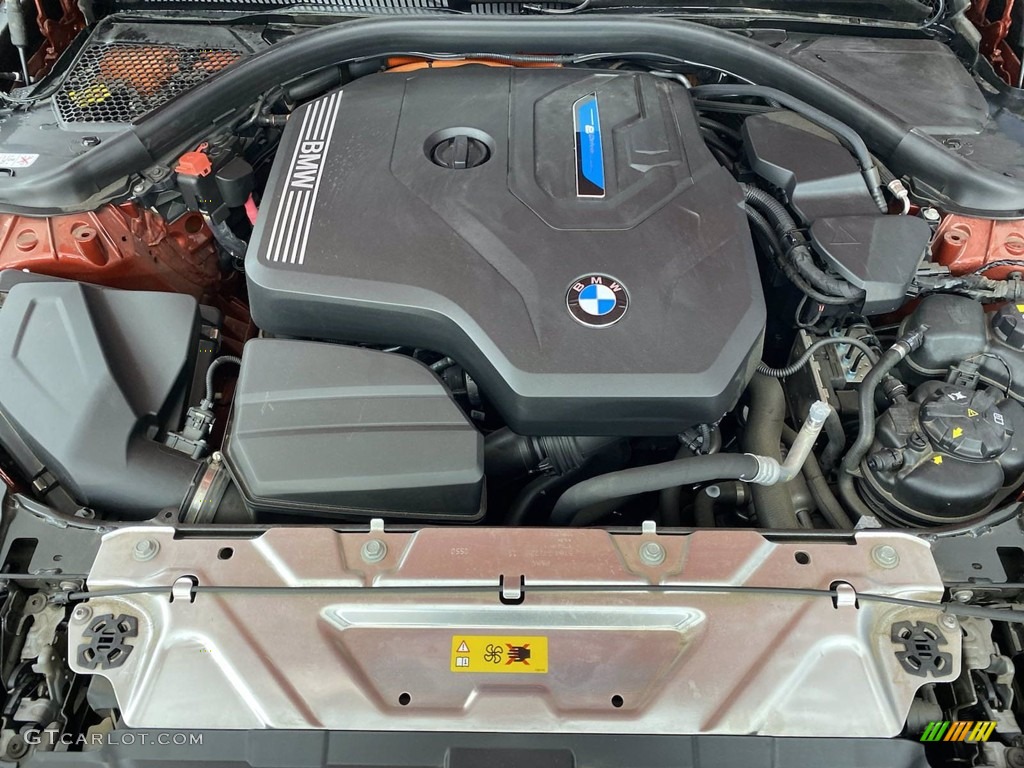 2021 BMW 3 Series 330e Sedan 2.0 Liter e TwinPower Turbocharged DOHC 16-Valve VVT 4 Cylinder Gasoline/Electric Hybrid Engine Photo #141671547