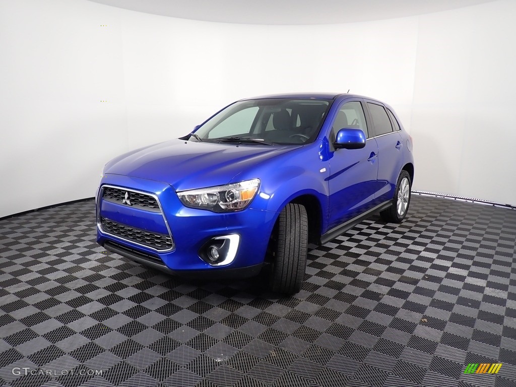 Octane Blue 2015 Mitsubishi Outlander Sport SE Exterior Photo #141671586