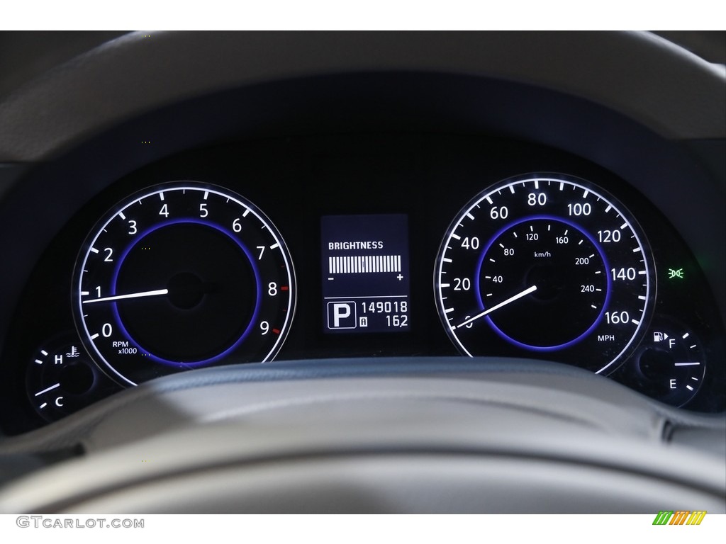 2012 Infiniti G 25 x AWD Sedan Gauges Photo #141671628