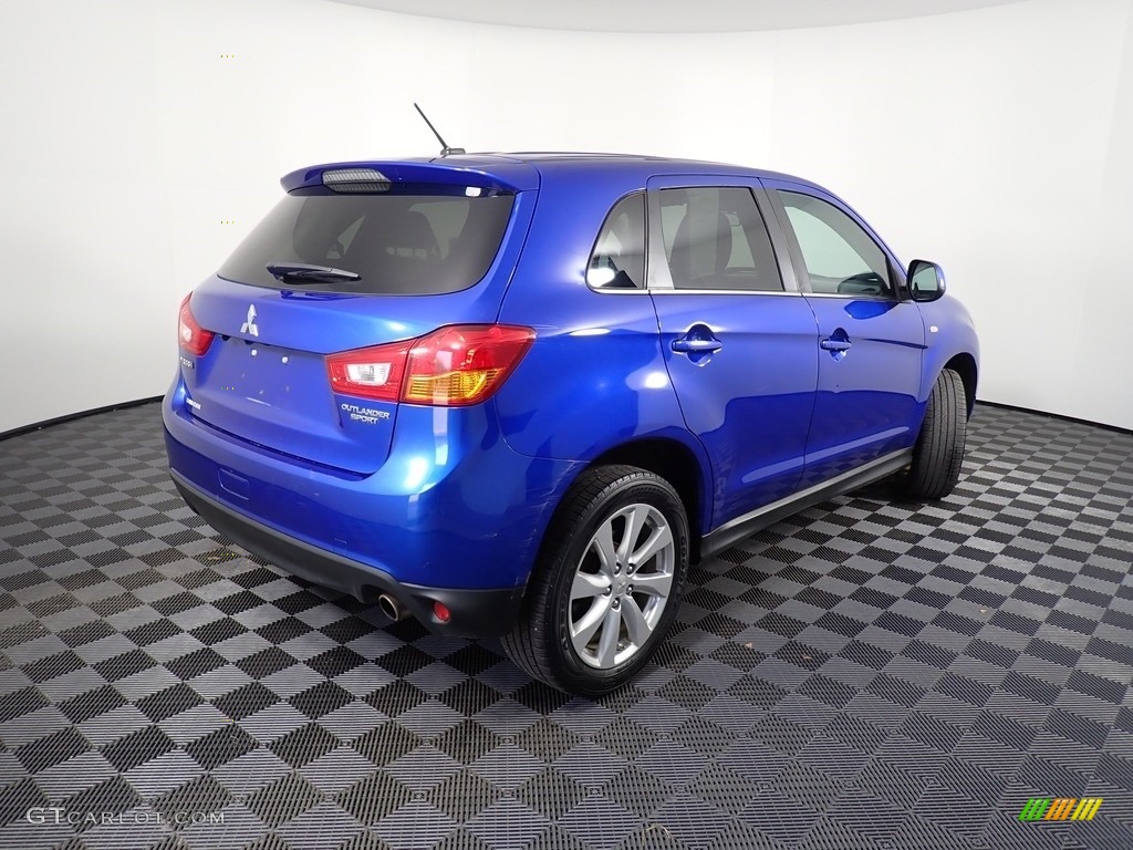 Octane Blue 2015 Mitsubishi Outlander Sport SE Exterior Photo #141671754