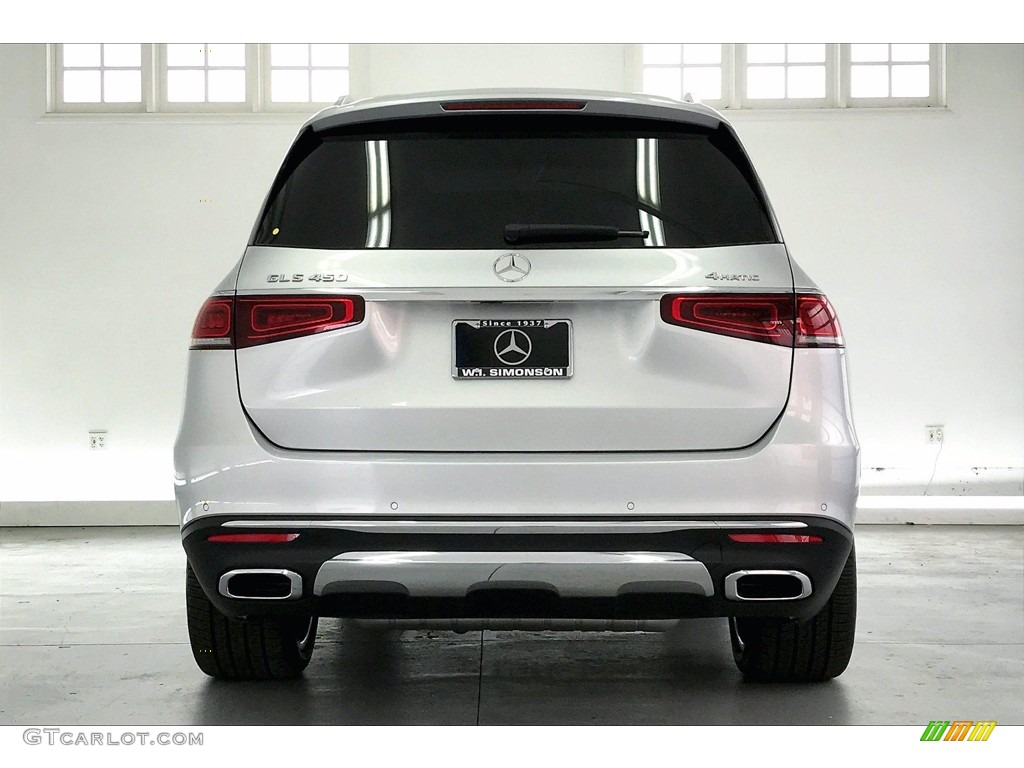 2021 GLS 450 4Matic - Iridium Silver Metallic / Black photo #3