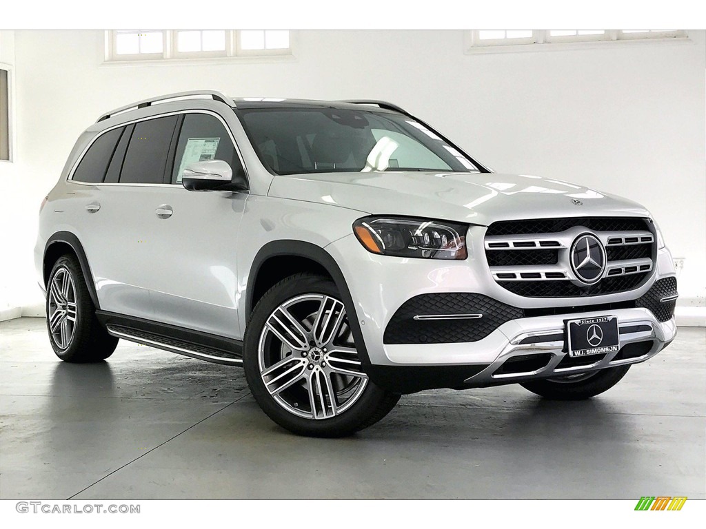 2021 GLS 450 4Matic - Iridium Silver Metallic / Black photo #12