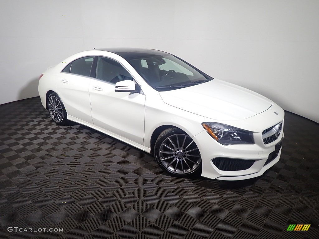 2016 CLA 250 4Matic - Cirrus White / Black photo #5