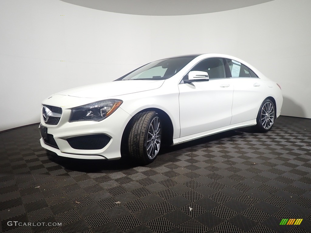 2016 CLA 250 4Matic - Cirrus White / Black photo #10