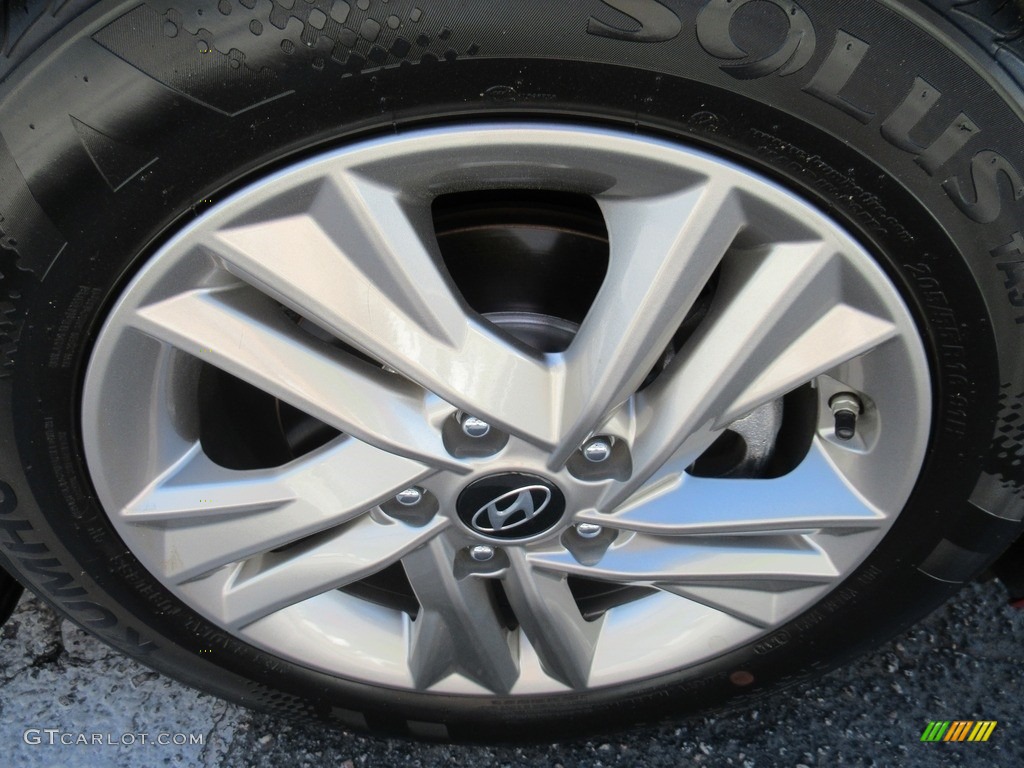 2019 Elantra Value Edition - Scarlet Red / Beige photo #7