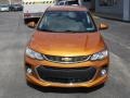 2017 Orange Burst Metallic Chevrolet Sonic LT Hatchback  photo #3