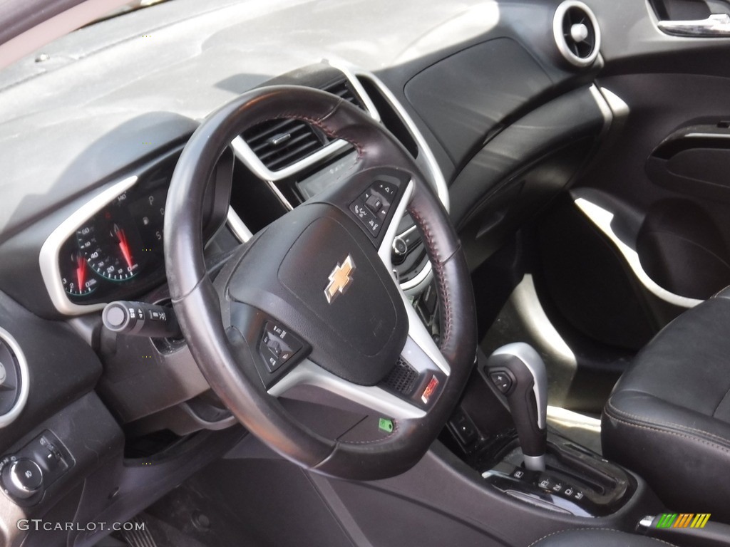 2017 Sonic LT Hatchback - Orange Burst Metallic / Jet Black photo #11