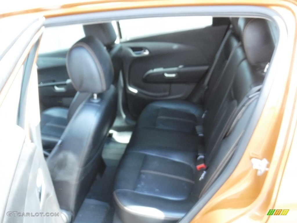2017 Sonic LT Hatchback - Orange Burst Metallic / Jet Black photo #21