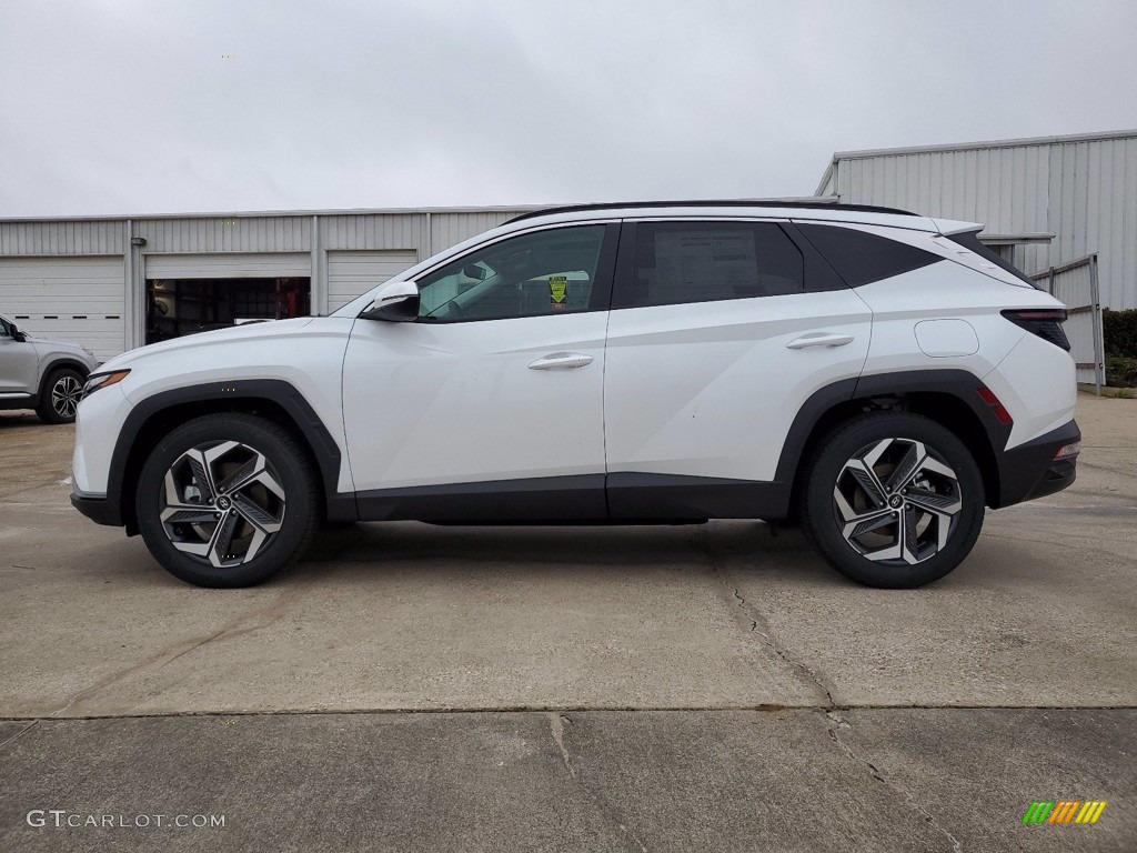 Quartz White 2022 Hyundai Tucson SEL Exterior Photo #141677517
