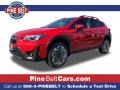 Pure Red 2021 Subaru Crosstrek Limited