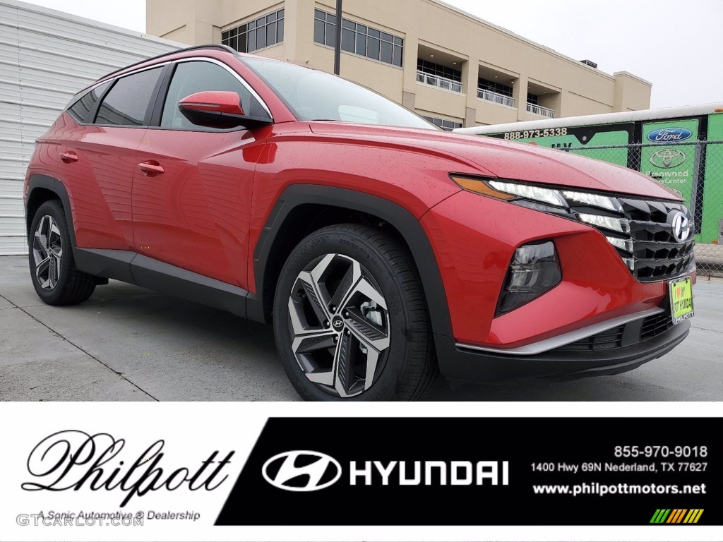 Calypso Red Hyundai Tucson