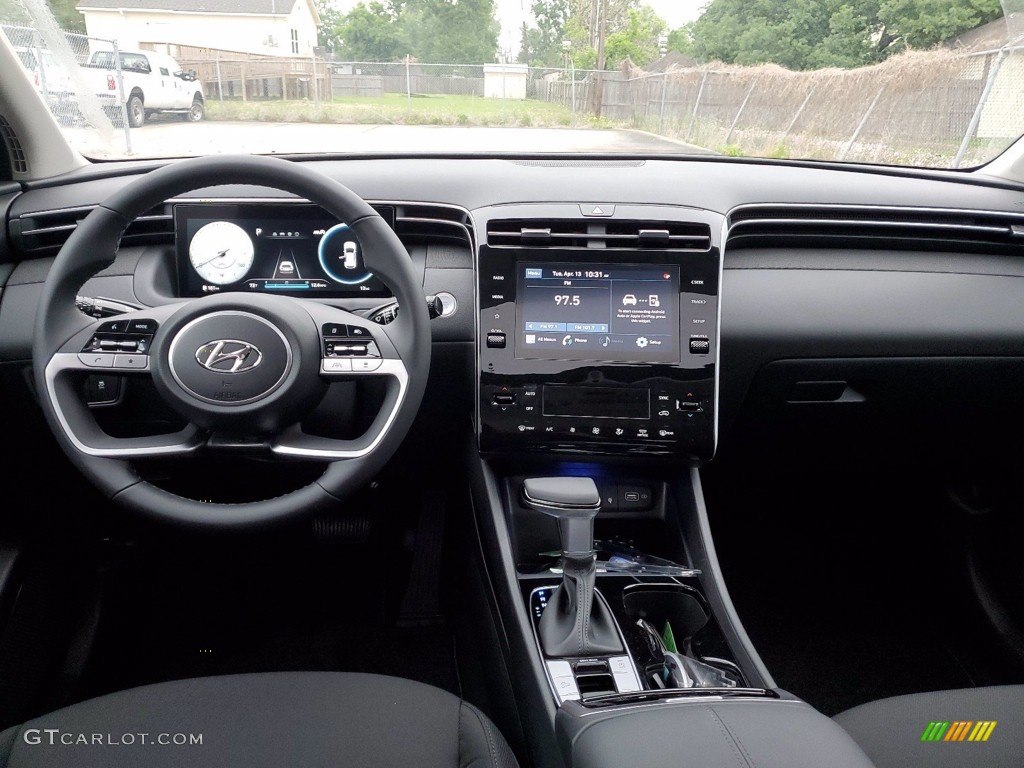 2022 Hyundai Tucson SEL Black Dashboard Photo #141677850