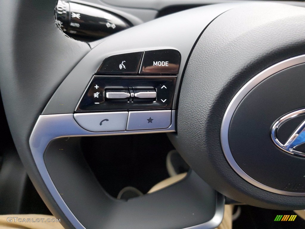 2022 Hyundai Tucson SEL Black Steering Wheel Photo #141677925