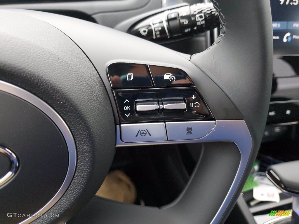 2022 Hyundai Tucson SEL Black Steering Wheel Photo #141677931