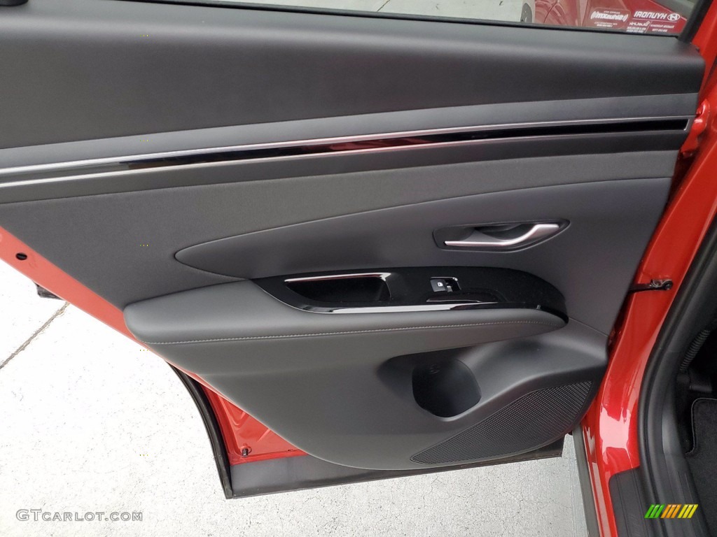 2022 Hyundai Tucson SEL Black Door Panel Photo #141677970