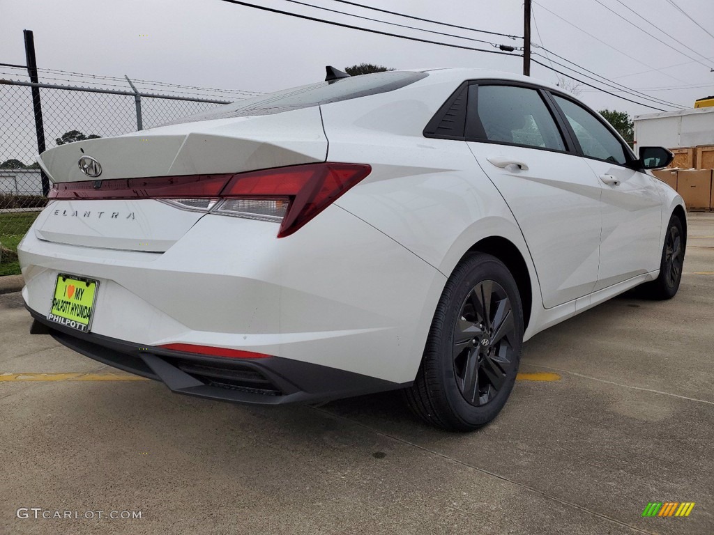 2021 Elantra SEL - Quartz White / Black photo #3