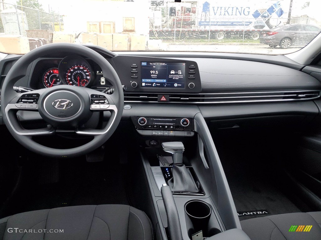 2021 Elantra SEL - Quartz White / Black photo #5