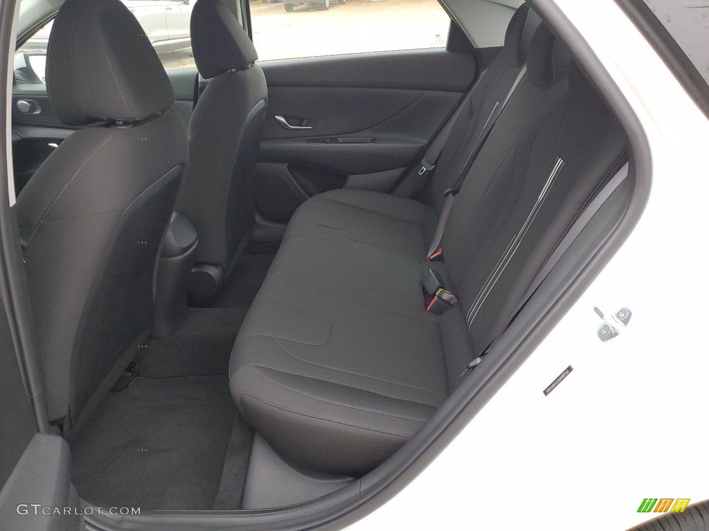 2021 Elantra SEL - Quartz White / Black photo #6