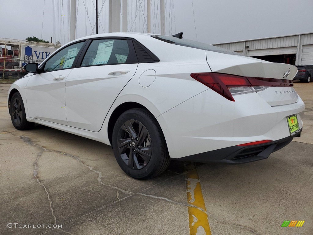 2021 Elantra SEL - Quartz White / Black photo #11