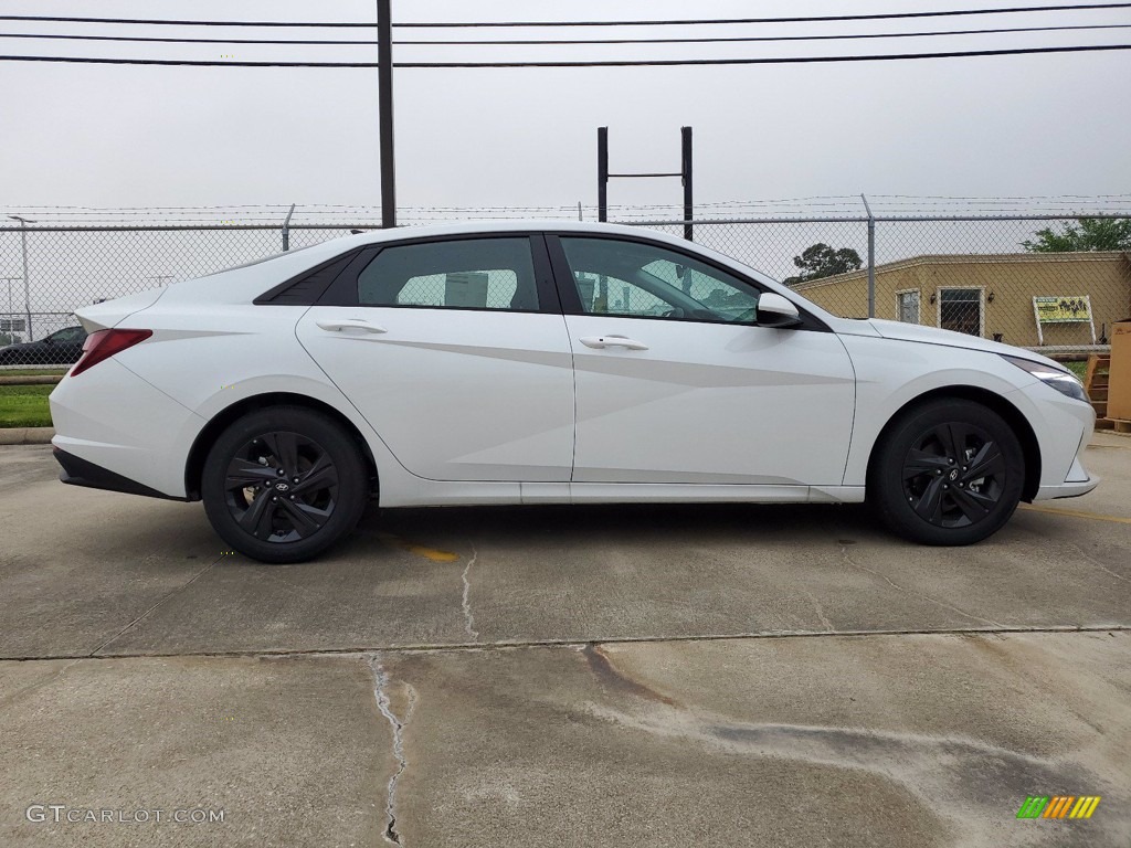 2021 Elantra SEL - Quartz White / Black photo #12