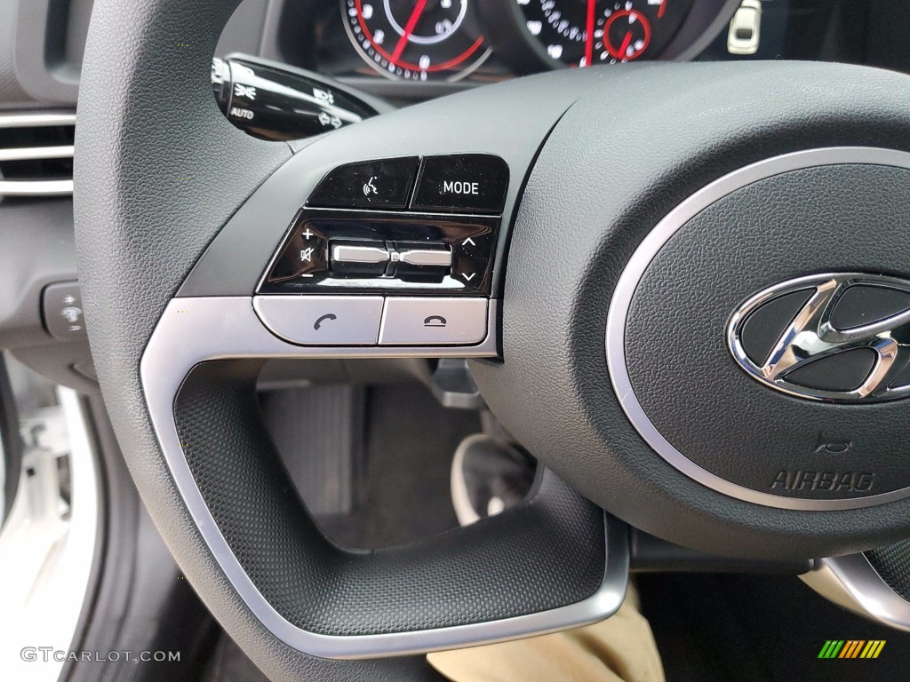 2021 Elantra SEL - Quartz White / Black photo #16