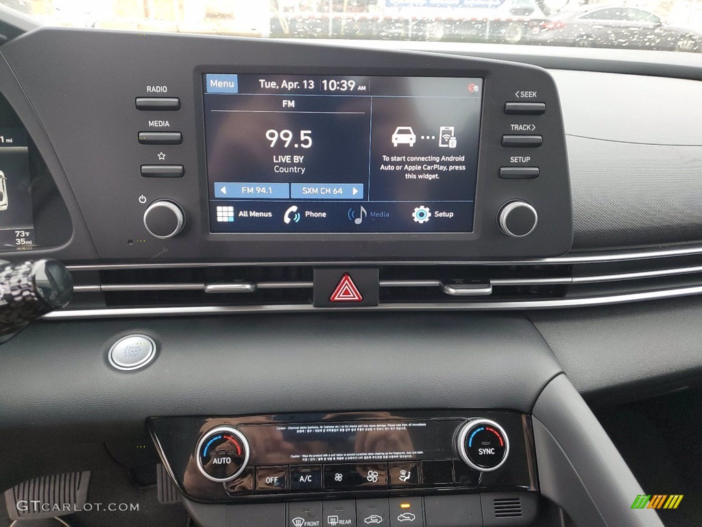 2021 Elantra SEL - Quartz White / Black photo #18