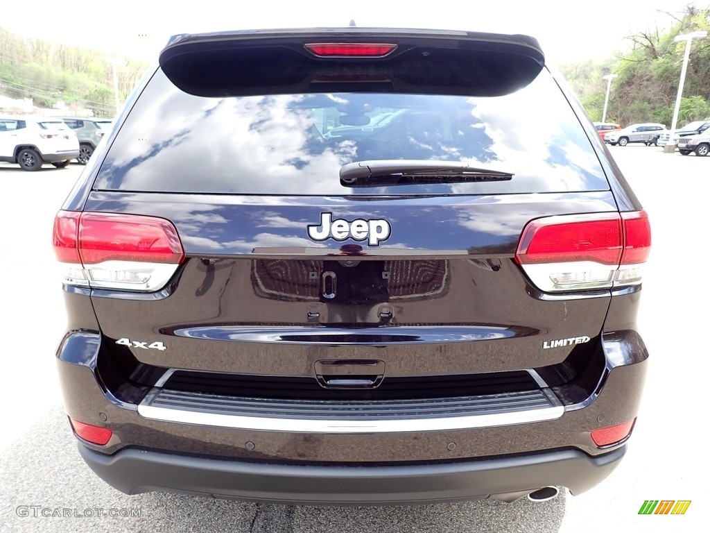 2021 Grand Cherokee Limited 4x4 - Sangria Metallic / Black photo #4