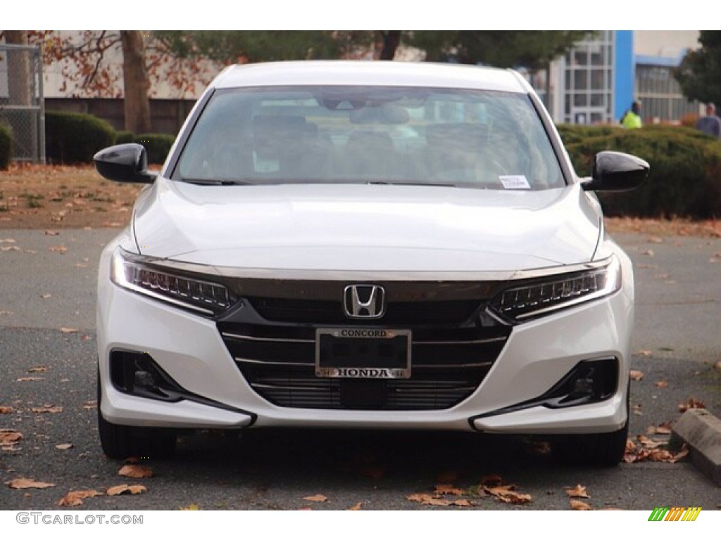 2021 Accord Sport - Platinum White Pearl / Black photo #3