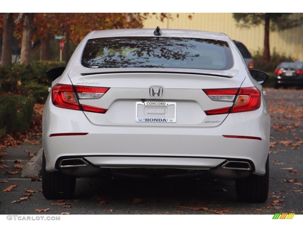 2021 Accord Sport - Platinum White Pearl / Black photo #6