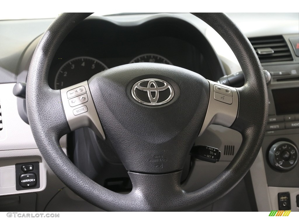 2011 Corolla LE - Magnetic Gray Metallic / Ash photo #7