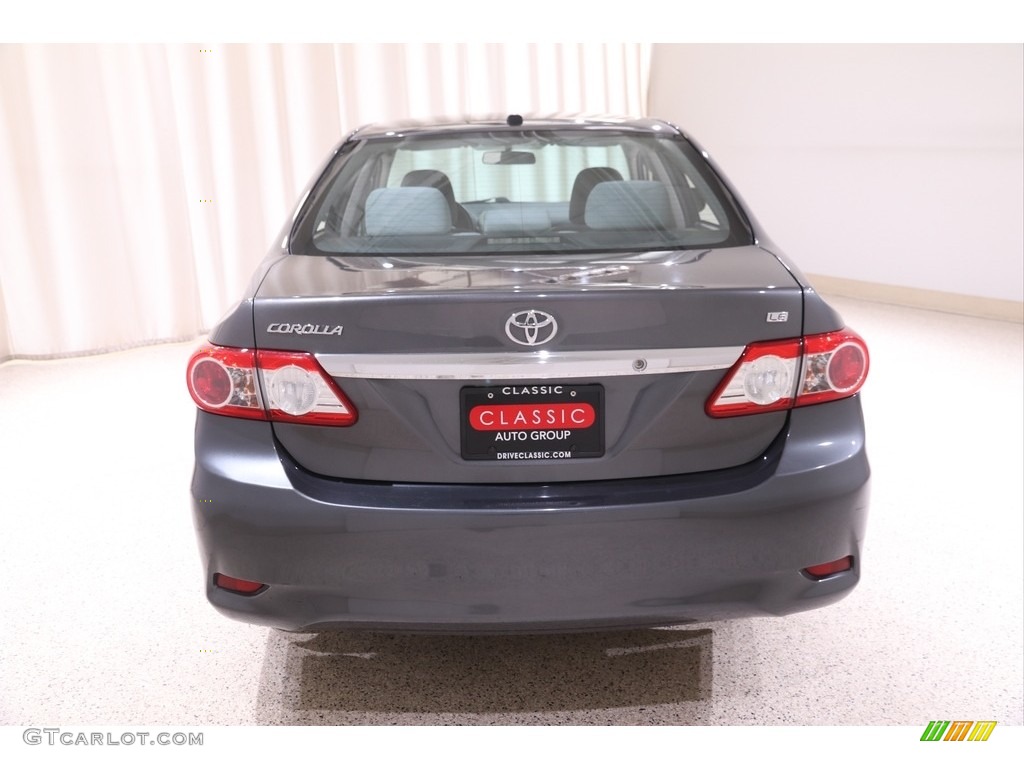 2011 Corolla LE - Magnetic Gray Metallic / Ash photo #15