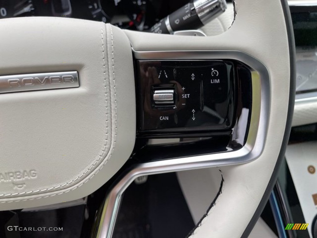 2021 Land Rover Range Rover Velar R-Dynamic S Light Oyster Steering Wheel Photo #141681914