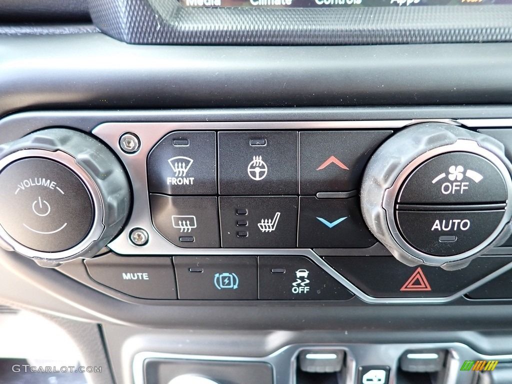 2021 Jeep Wrangler Unlimited Sahara 4xe Hybrid Controls Photo #141682086