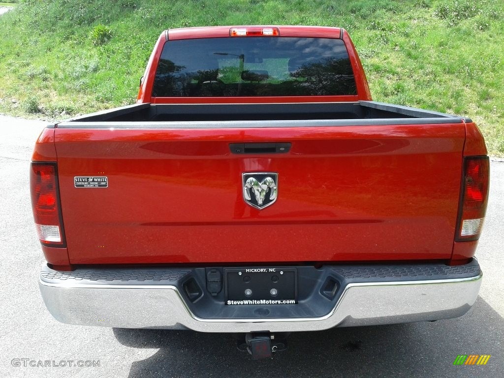 2017 1500 Express Crew Cab - Flame Red / Black/Diesel Gray photo #7