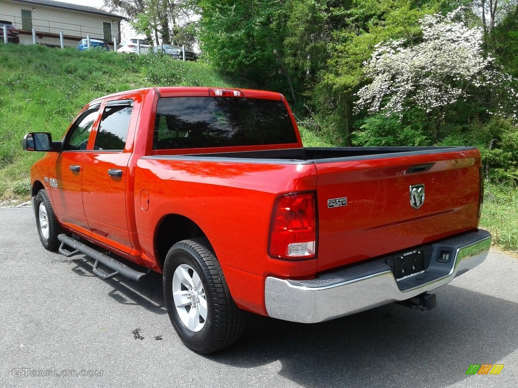 2017 1500 Express Crew Cab - Flame Red / Black/Diesel Gray photo #9