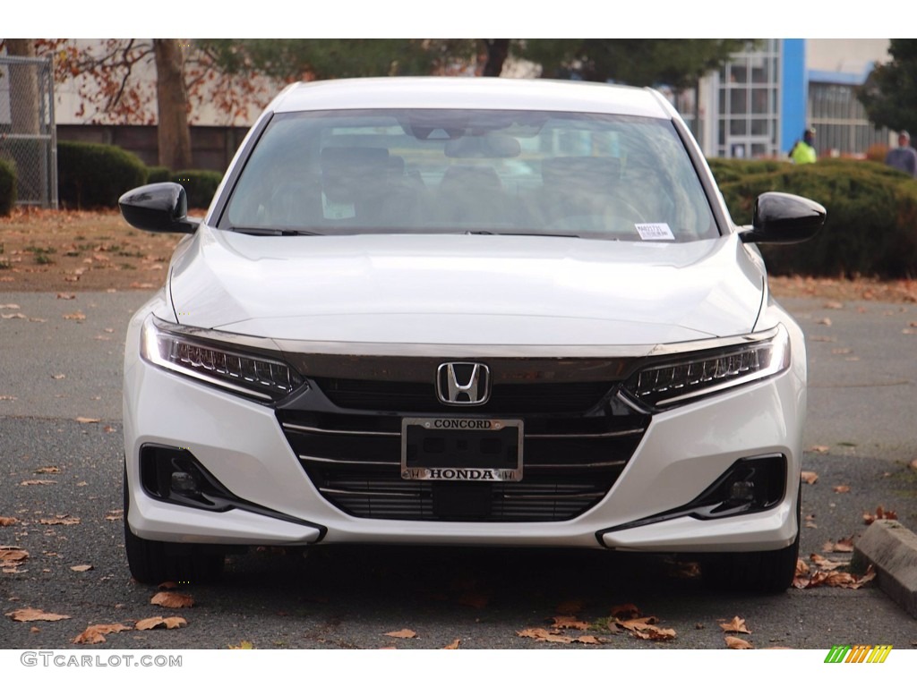 2021 Accord Sport - Platinum White Pearl / Black photo #3