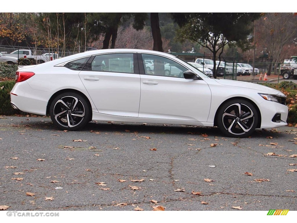 2021 Accord Sport - Platinum White Pearl / Black photo #4