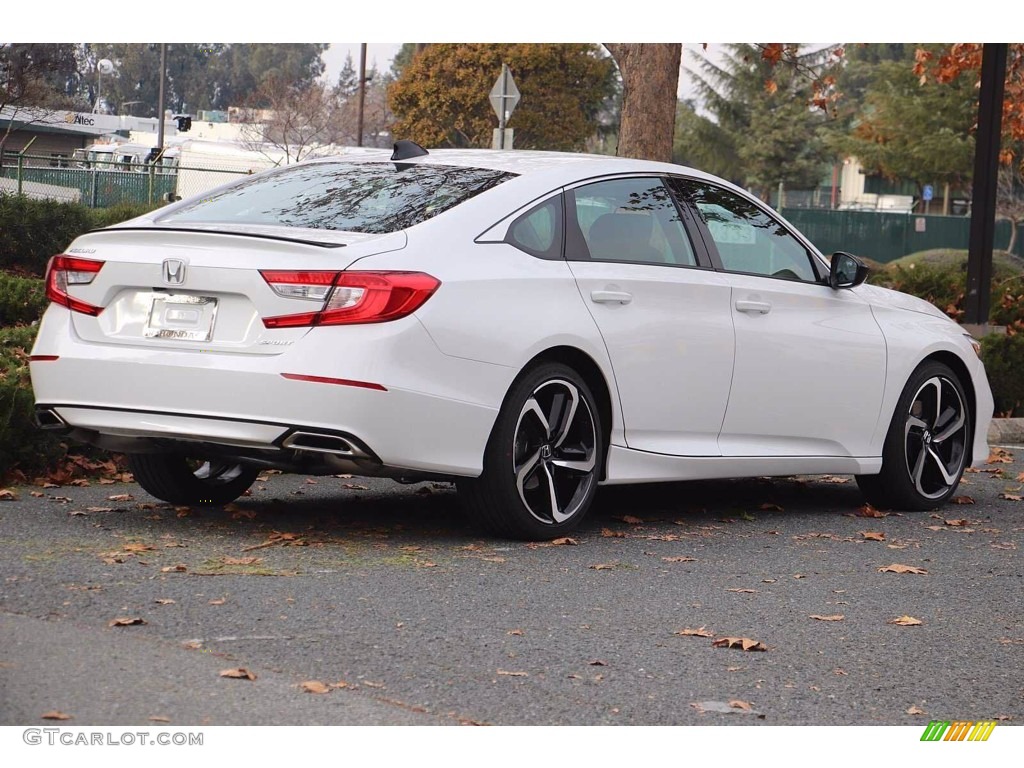 2021 Accord Sport - Platinum White Pearl / Black photo #5