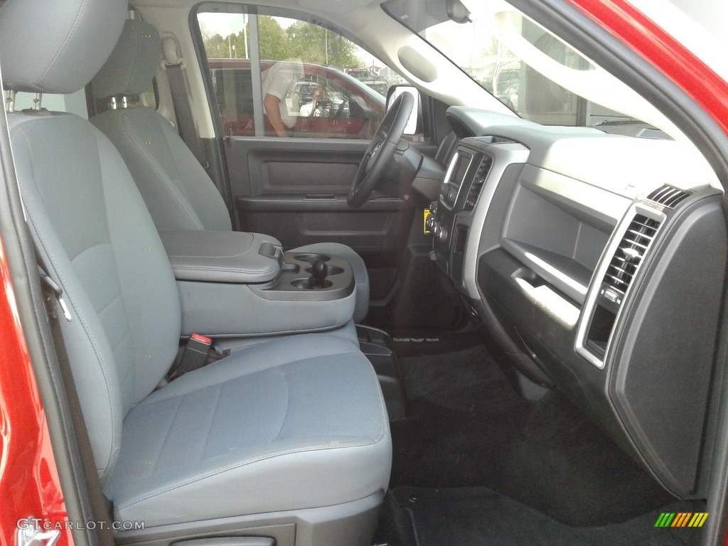 2017 1500 Express Crew Cab - Flame Red / Black/Diesel Gray photo #17