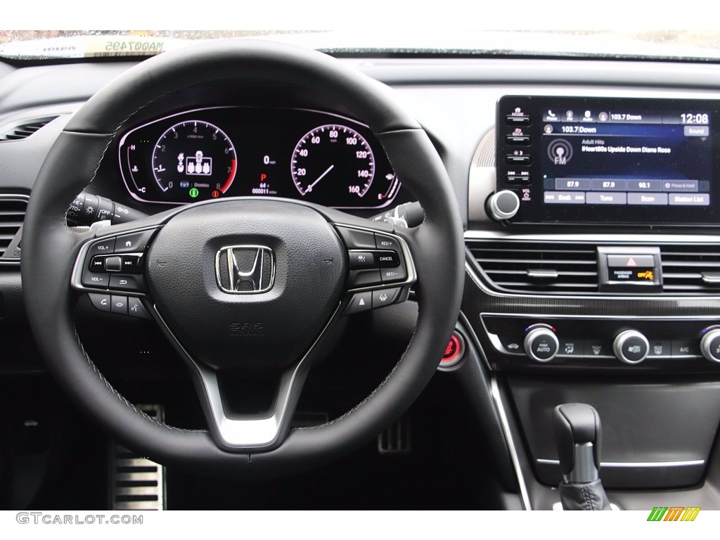 2021 Accord Sport - Platinum White Pearl / Black photo #13