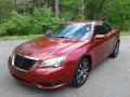 2012 Deep Cherry Red Crystal Pearl Coat Chrysler 200 S Convertible  photo #3