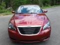 2012 Deep Cherry Red Crystal Pearl Coat Chrysler 200 S Convertible  photo #4