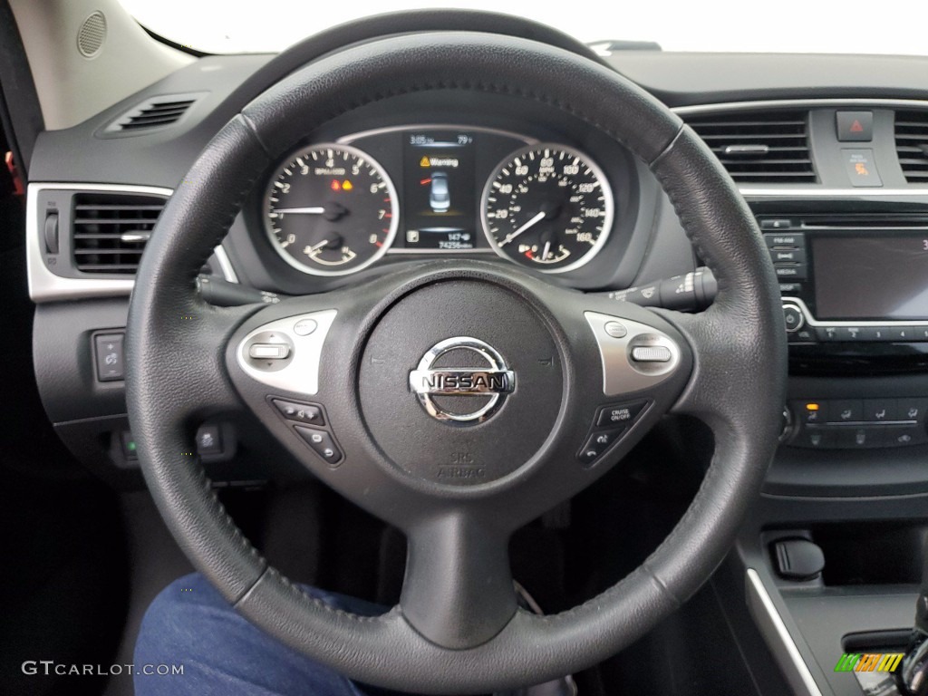 2016 Sentra SV - Cayenne Red / Charcoal photo #15