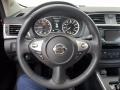 Charcoal 2016 Nissan Sentra SV Steering Wheel