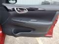 Charcoal 2016 Nissan Sentra SV Door Panel