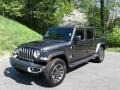 2021 Granite Crystal Metallic Jeep Gladiator Overland 4x4  photo #2