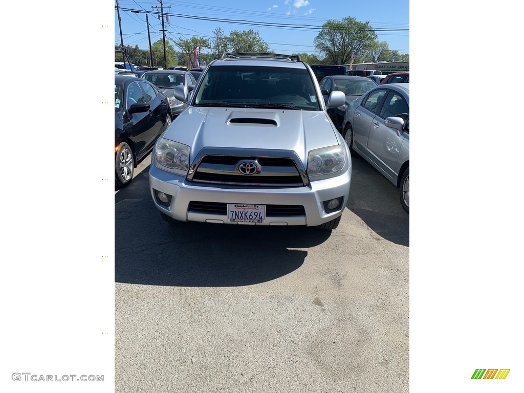2008 4Runner Sport Edition 4x4 - Titanium Metallic / Dark Charcoal photo #6