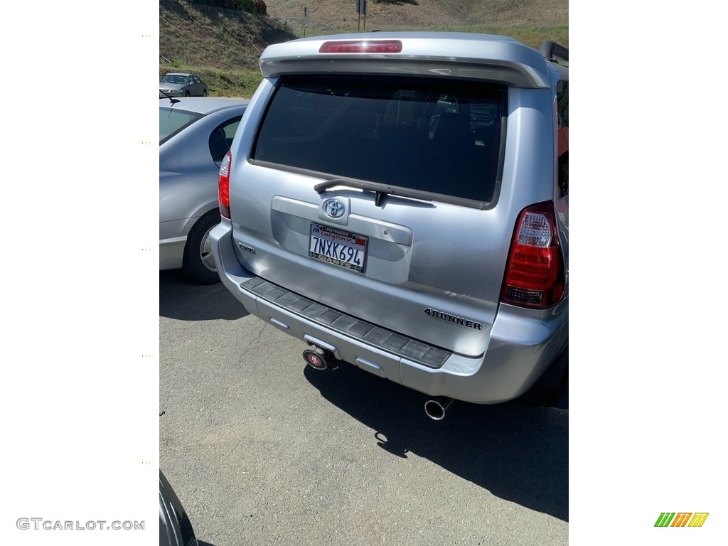 2008 4Runner Sport Edition 4x4 - Titanium Metallic / Dark Charcoal photo #9